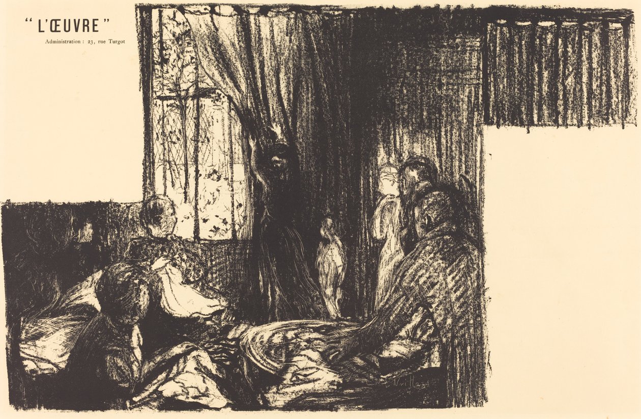 Tilhengere av samfunnet av Edouard Vuillard