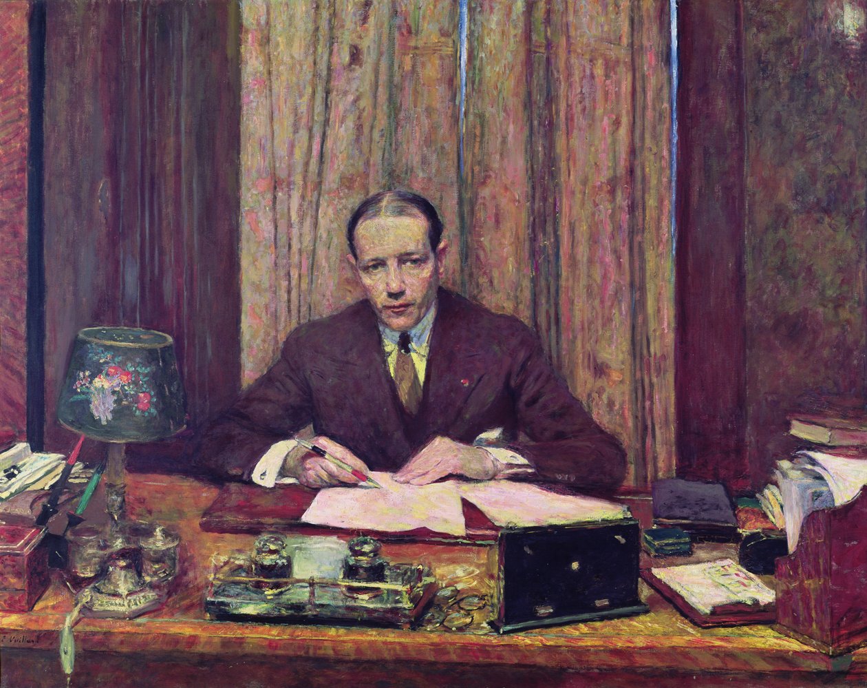 Lucien Rosengart (1881-1976) ca. 1925 av Edouard Vuillard