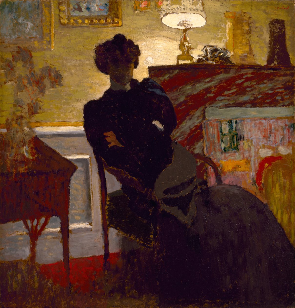 Madame Hessel hjemme, ca. 1908 av Edouard Vuillard