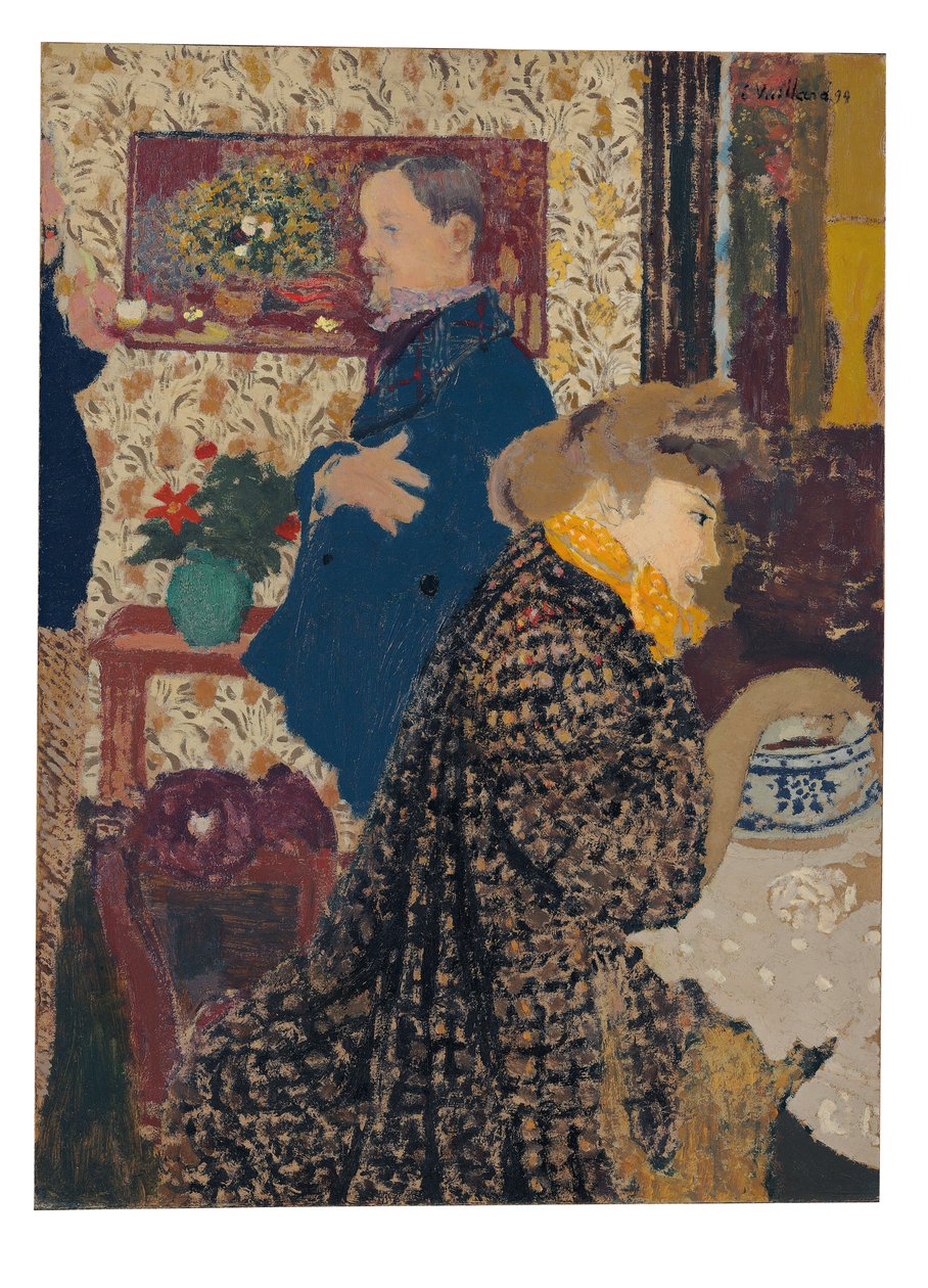 Misia og Vallotton i Villeneuve, 1899 av Edouard Vuillard