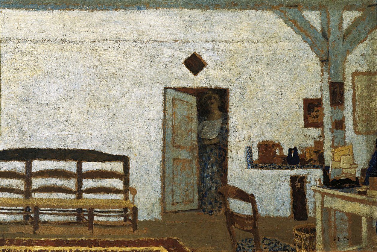 Misia i Villeneuve-sur-Yonne (Villeneuve-sur-Yonne) av Edouard Vuillard