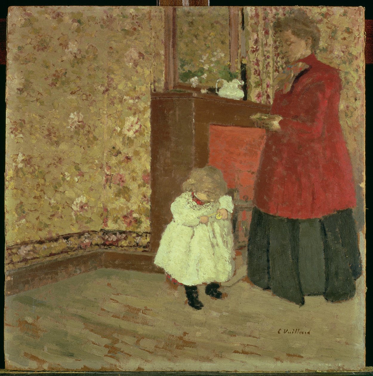 Mor og barn, 1900 av Edouard Vuillard