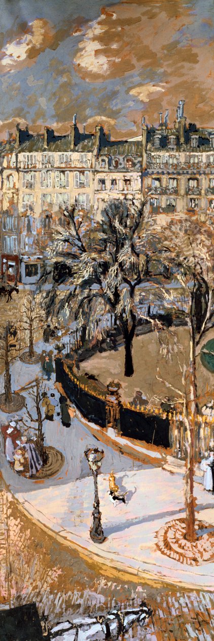 Place Vintimille, Paris, 1908-1910 av Edouard Vuillard
