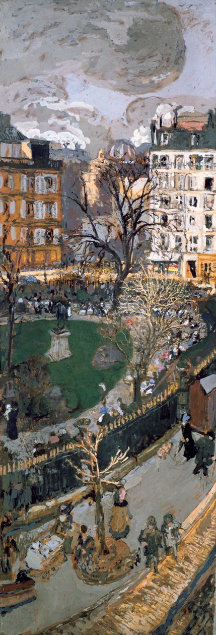 Place Vintimille, Paris, 1908-1910 av Edouard Vuillard