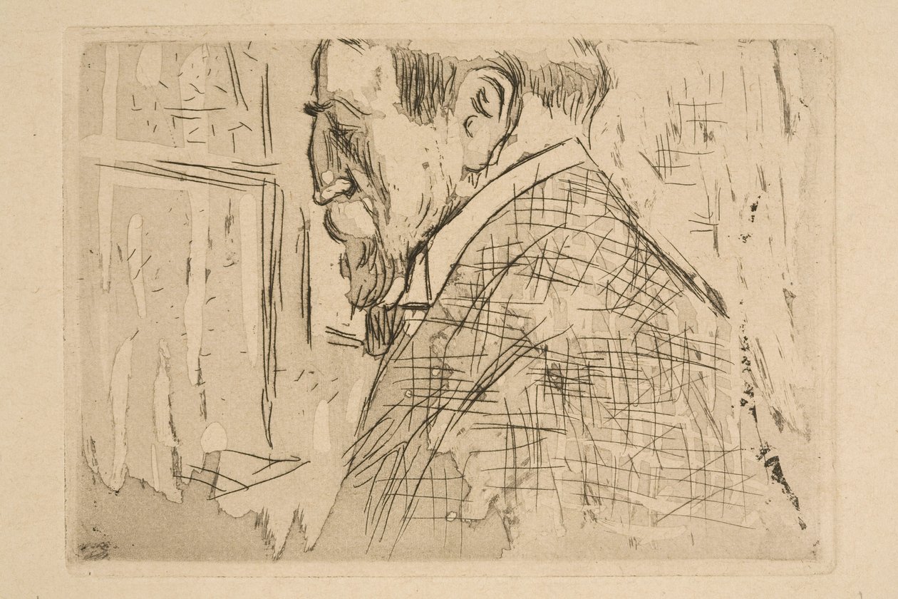 Portrett av Théo Van Rysselberghe av Edouard Vuillard