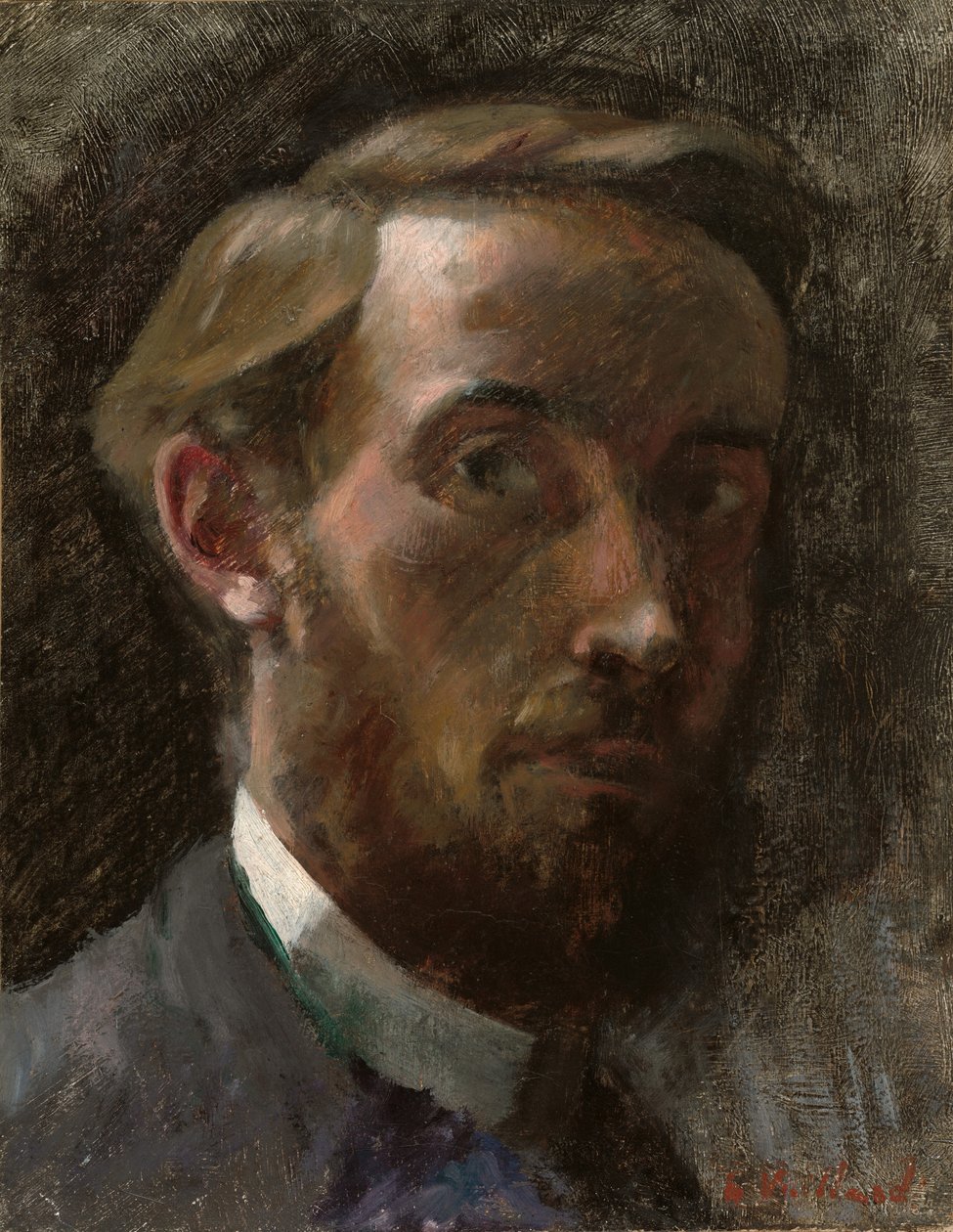 Selvportrett, 21 år av Edouard Vuillard