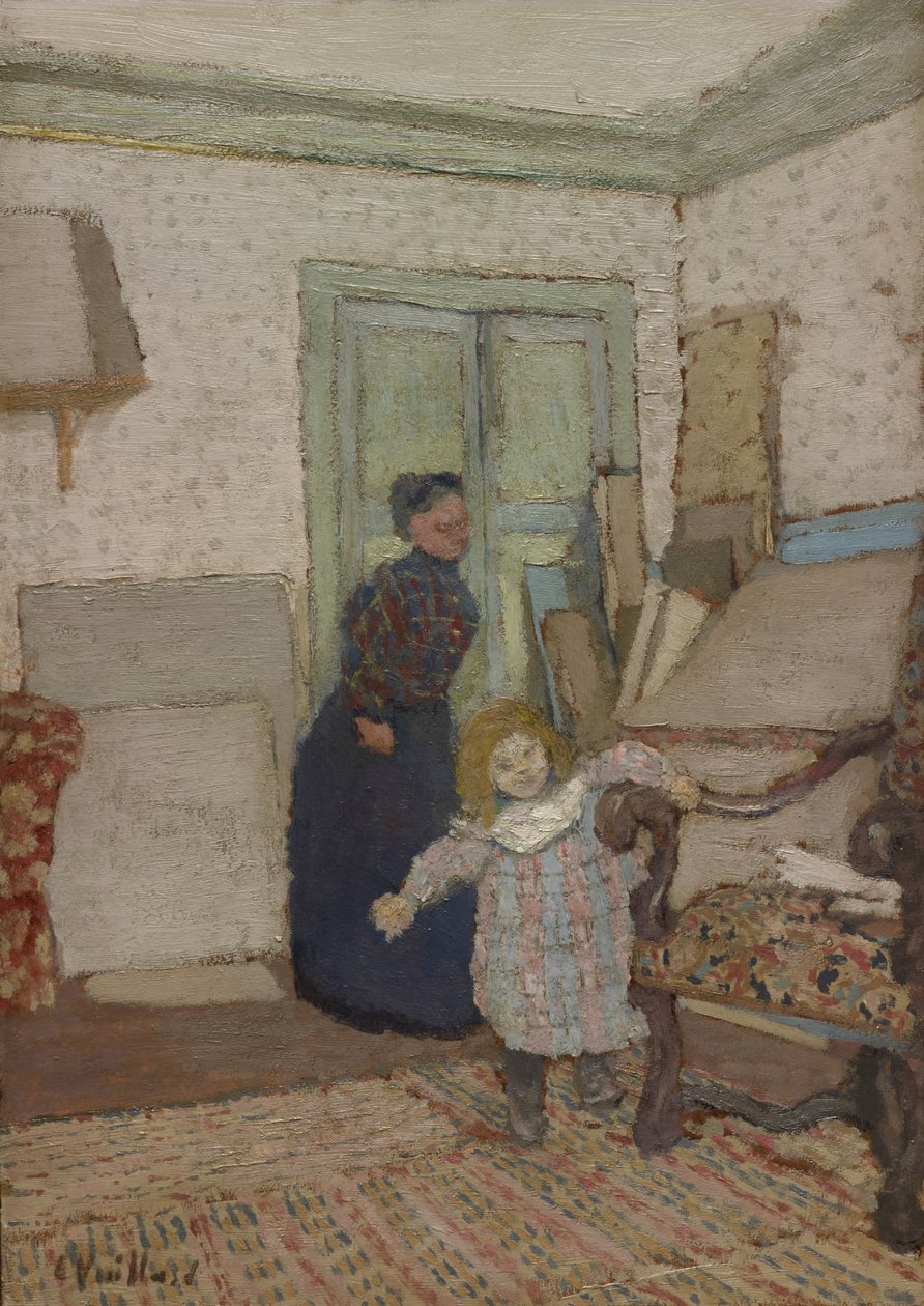 De første trinnene av Edouard Vuillard