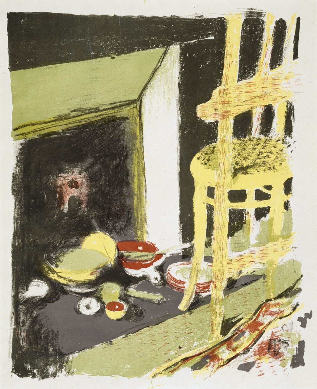 Ildstedet av Edouard Vuillard