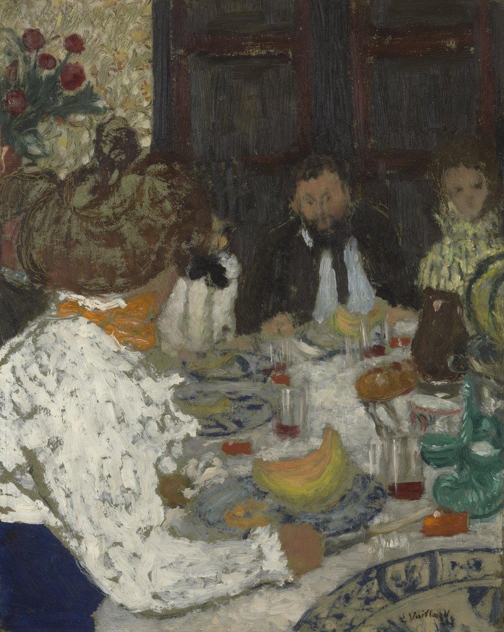 The Luncheon, ca. 1895 av Edouard Vuillard