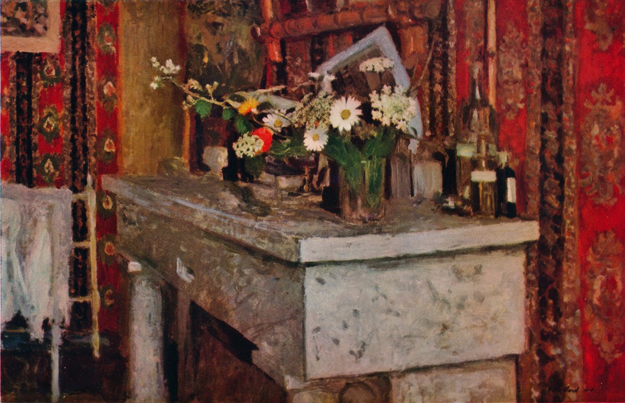 The Mantelpiece, 1905 av Edouard Vuillard