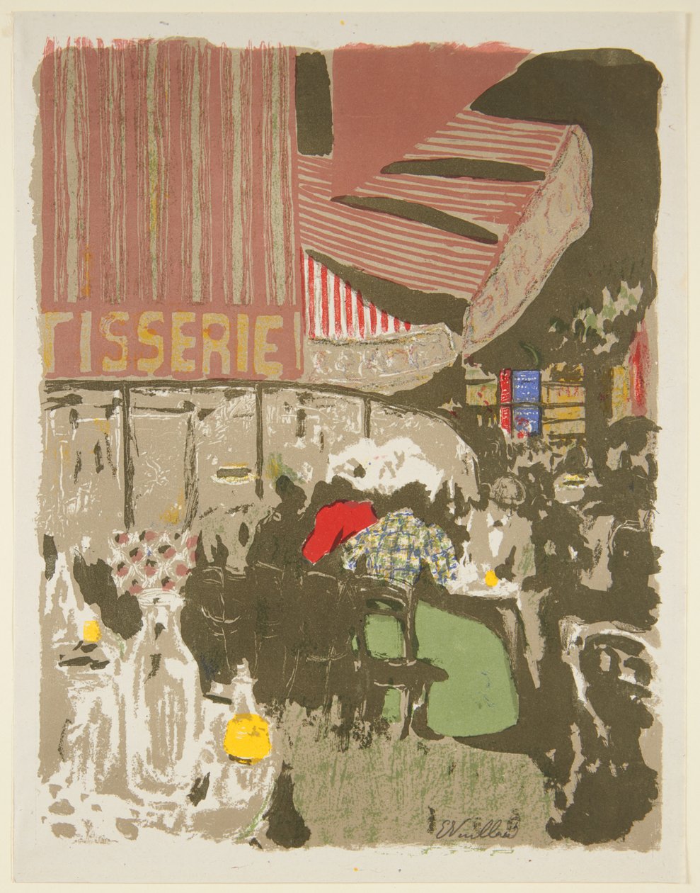 Die Konditorei av Edouard Vuillard
