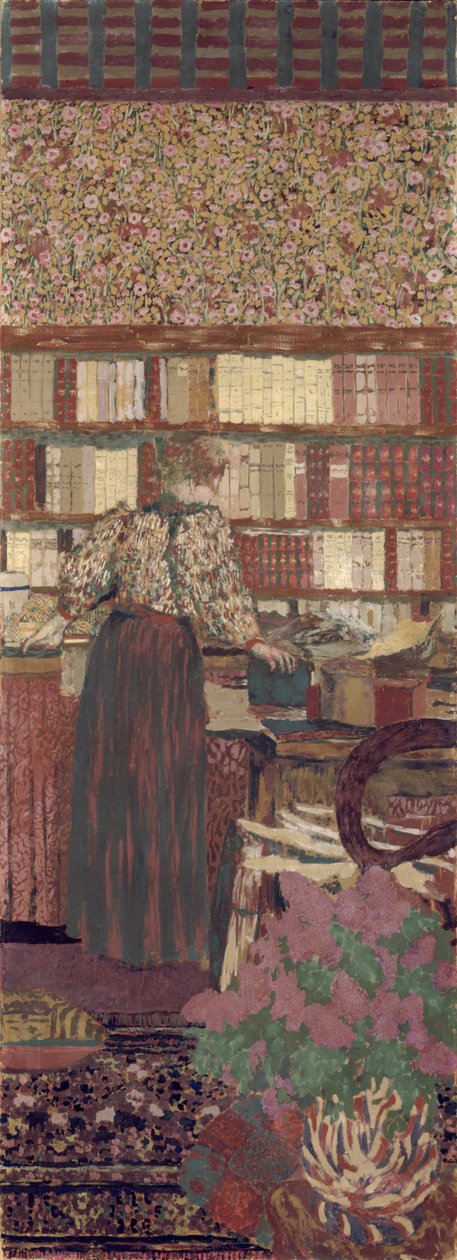 Personvernet. Dekorasjon for biblioteket til Dr. Vaquez av Edouard Vuillard