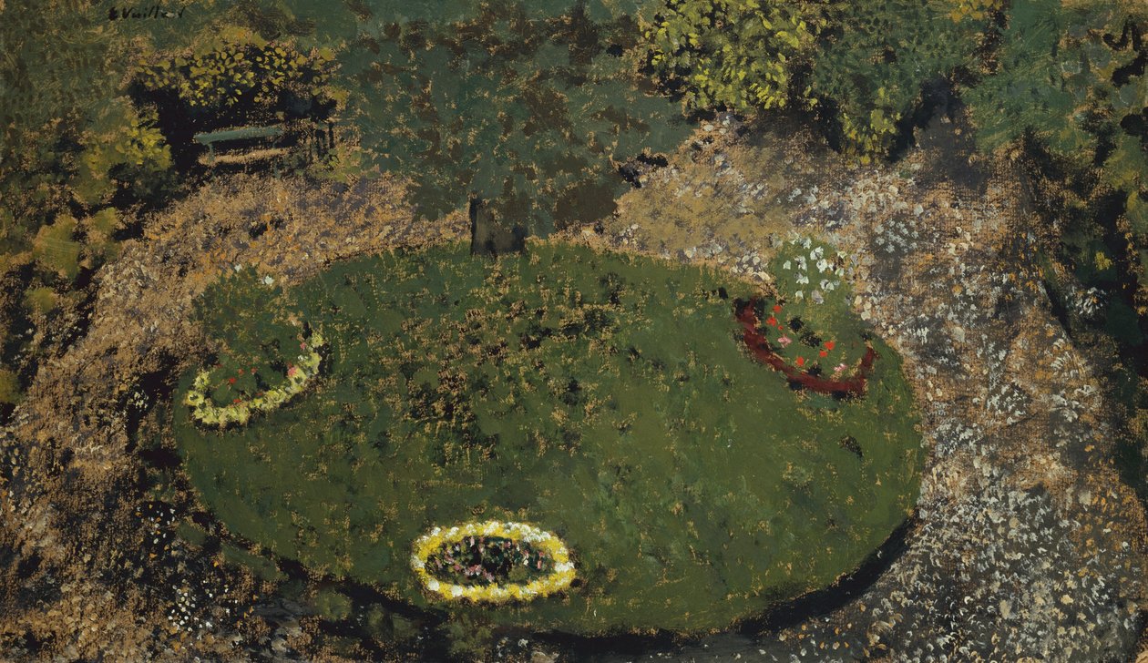 Den runde plenen av Edouard Vuillard