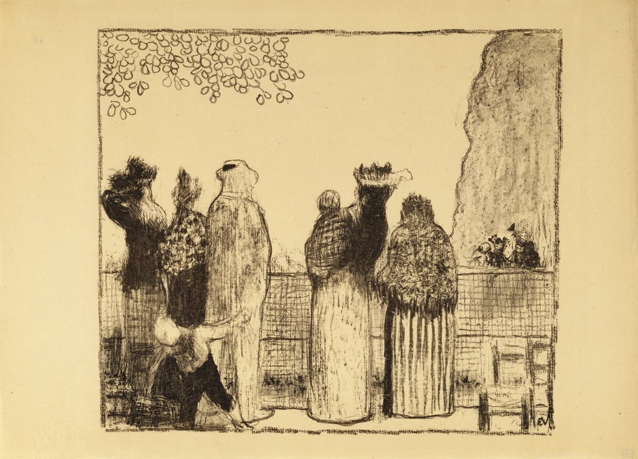Tuileriene, 1895 av Edouard Vuillard