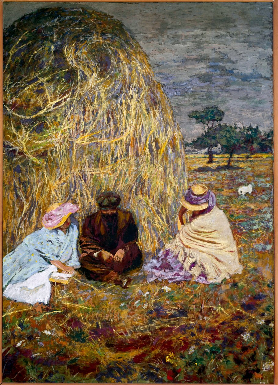 Hjulet til de tre vandrere av Edouard Vuillard