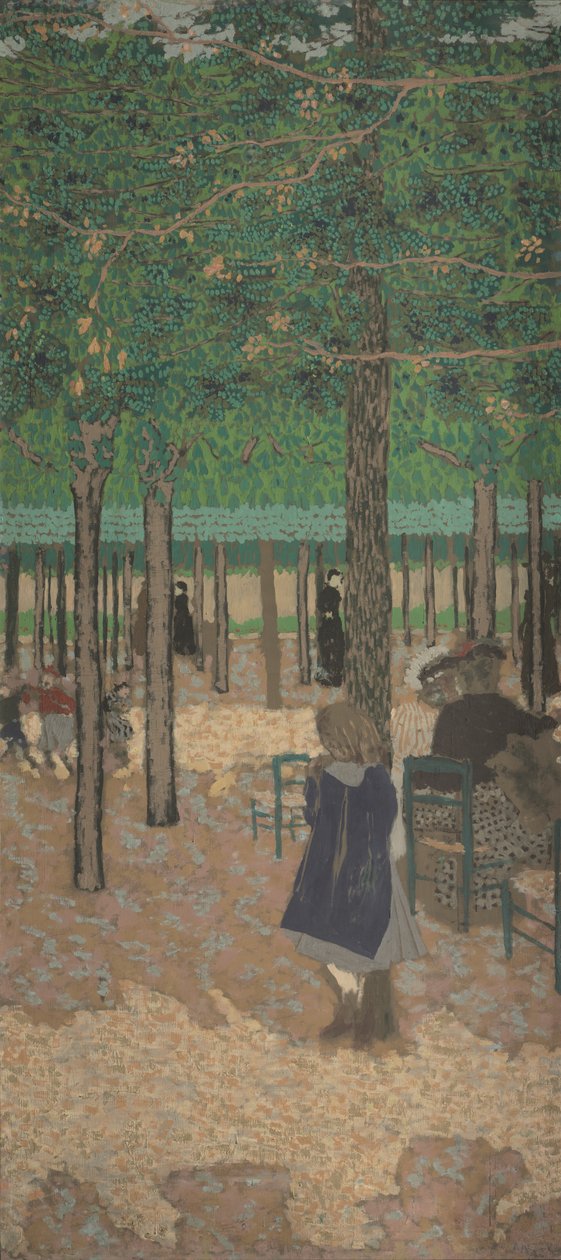 Under the Trees (fra "The Public Gardens") av Edouard Vuillard
