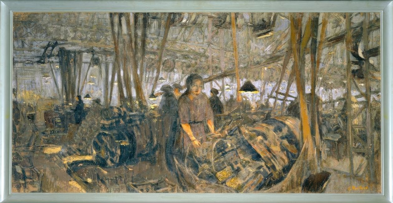 Lyon våpenfabrikk: tårnene av Edouard Vuillard