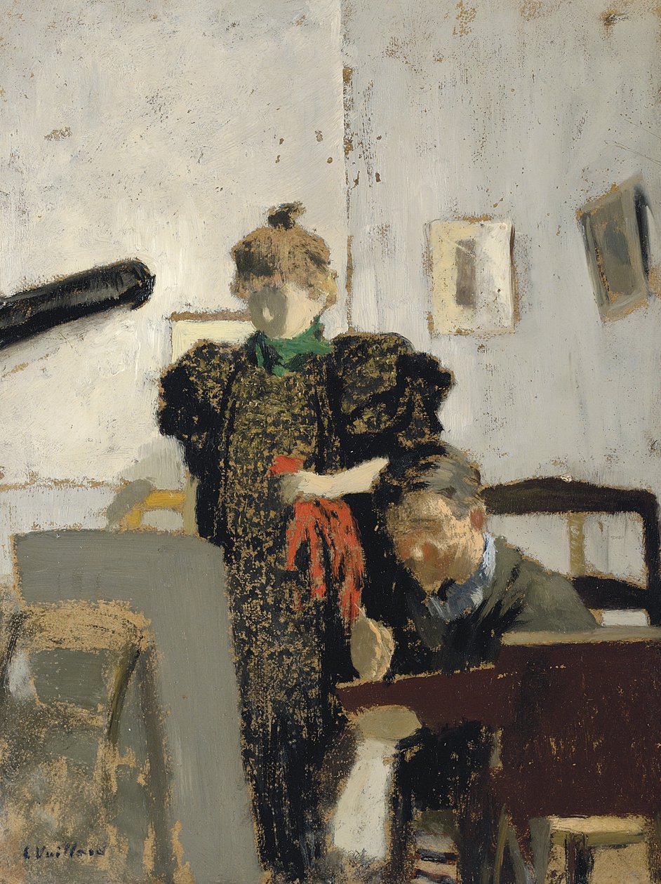 Vallotton og Natanson av Edouard Vuillard
