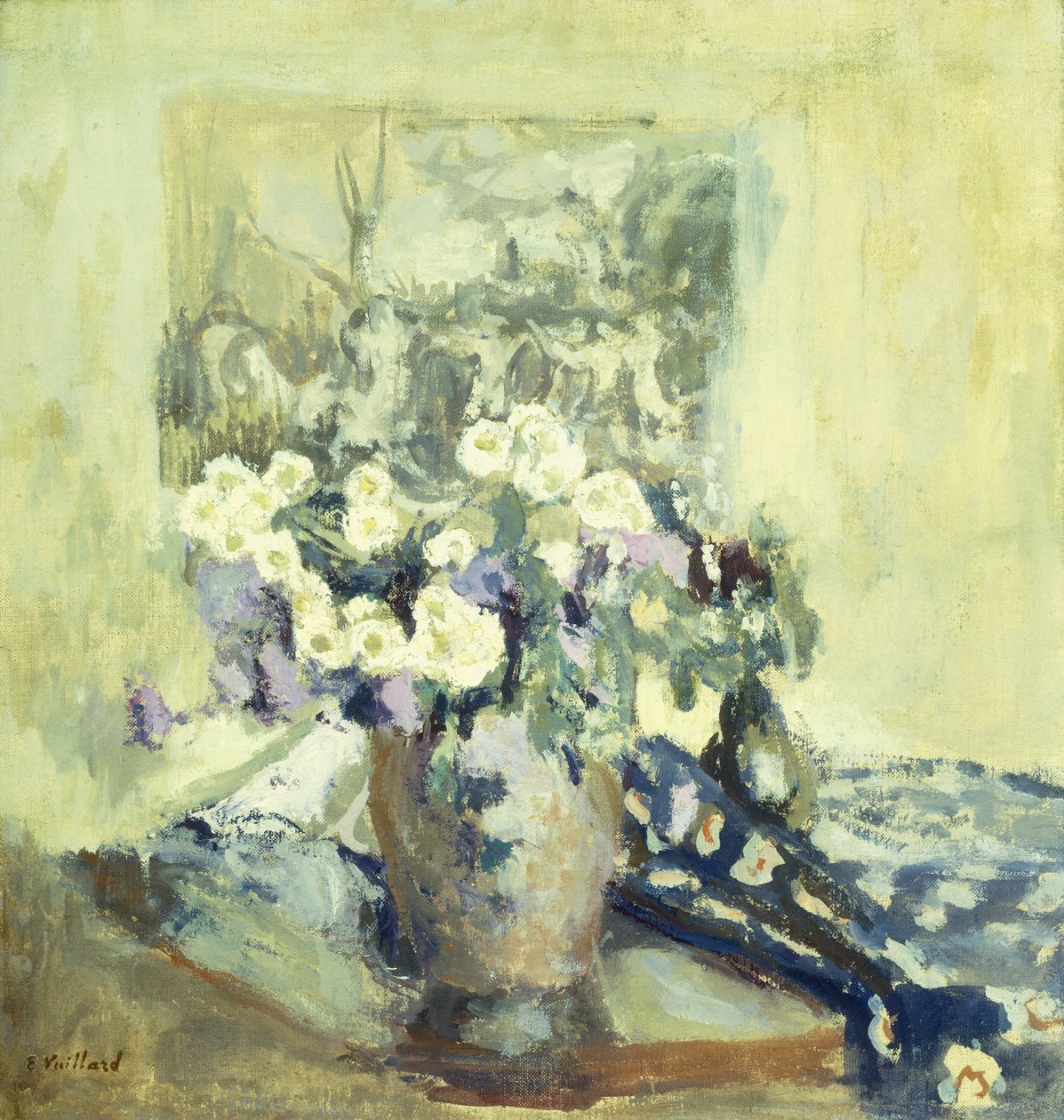 Vase med blomster, 1906 av Edouard Vuillard