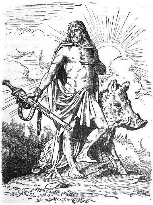 Freyr av Eduard Ade