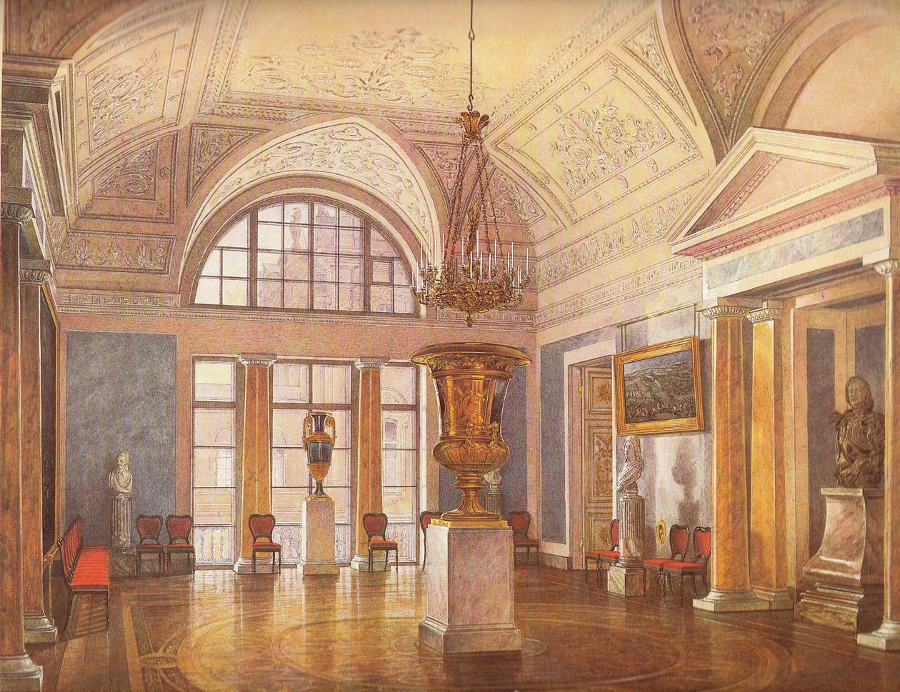 Apollo -hallen av Eduard Hau