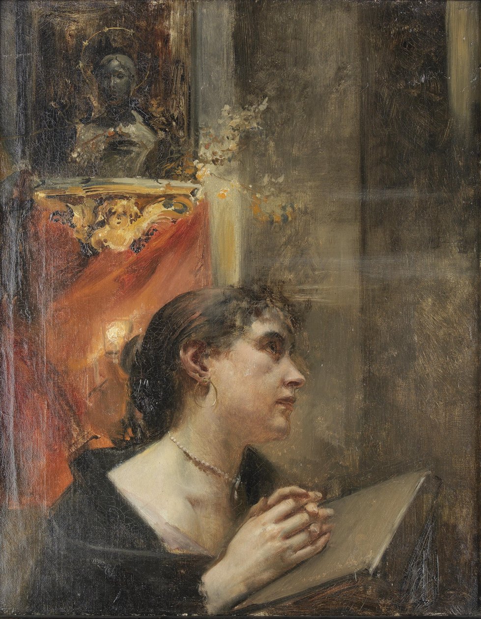Andakt i kirken av Eduard Veith