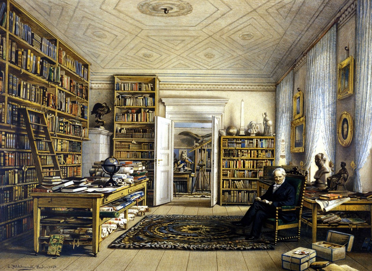 Alexander Von Humboldt (Alexander av Humboldt av Eduard (after) Hildebrandt