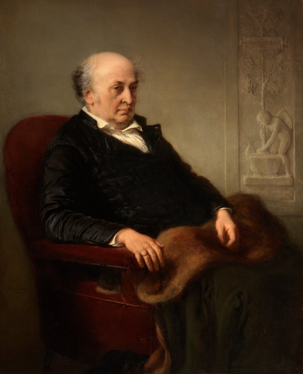 Maleren Wilhelm Schadow av Eduard Bendemann