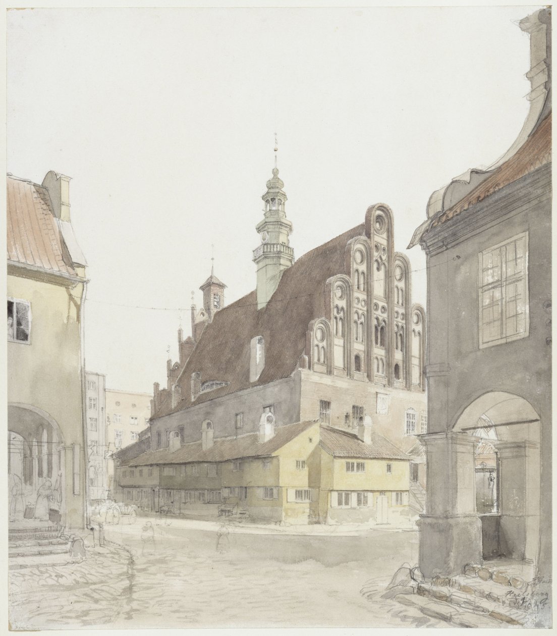 Rådhuset i Heilsberg av Eduard Gaertner