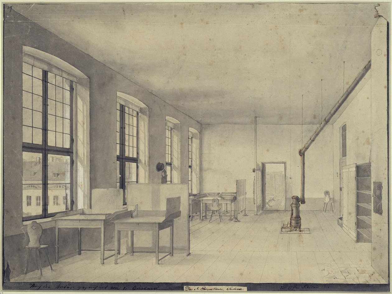 Tegnesal av Eduard Gaertner