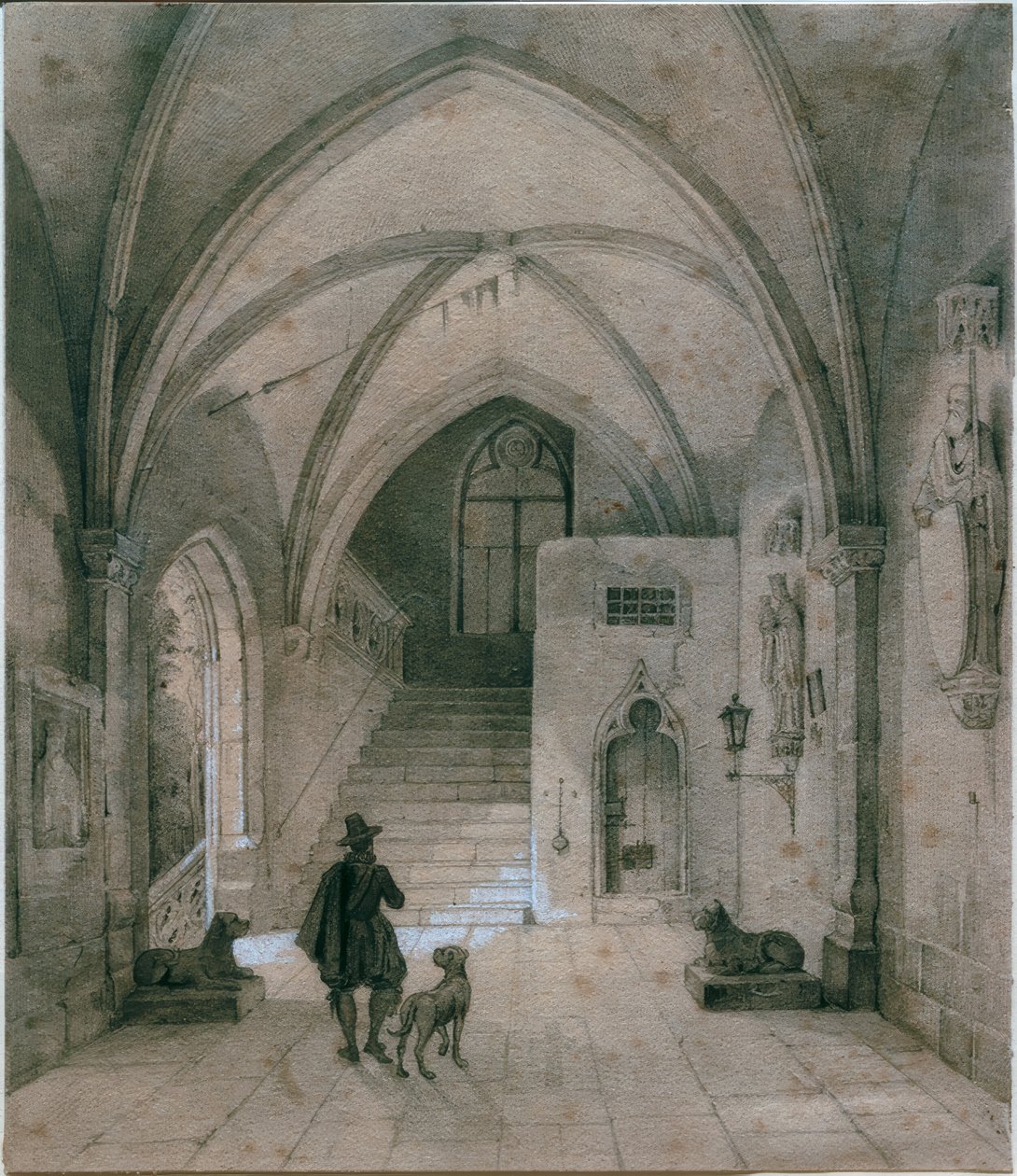 Gotisk hall av Eduard Gerhardt