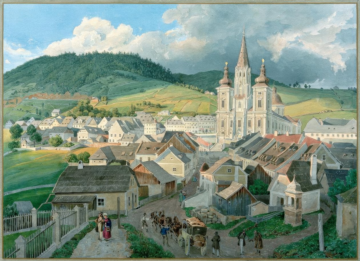Gnadenkirche i Mariazell av Eduard Gurk