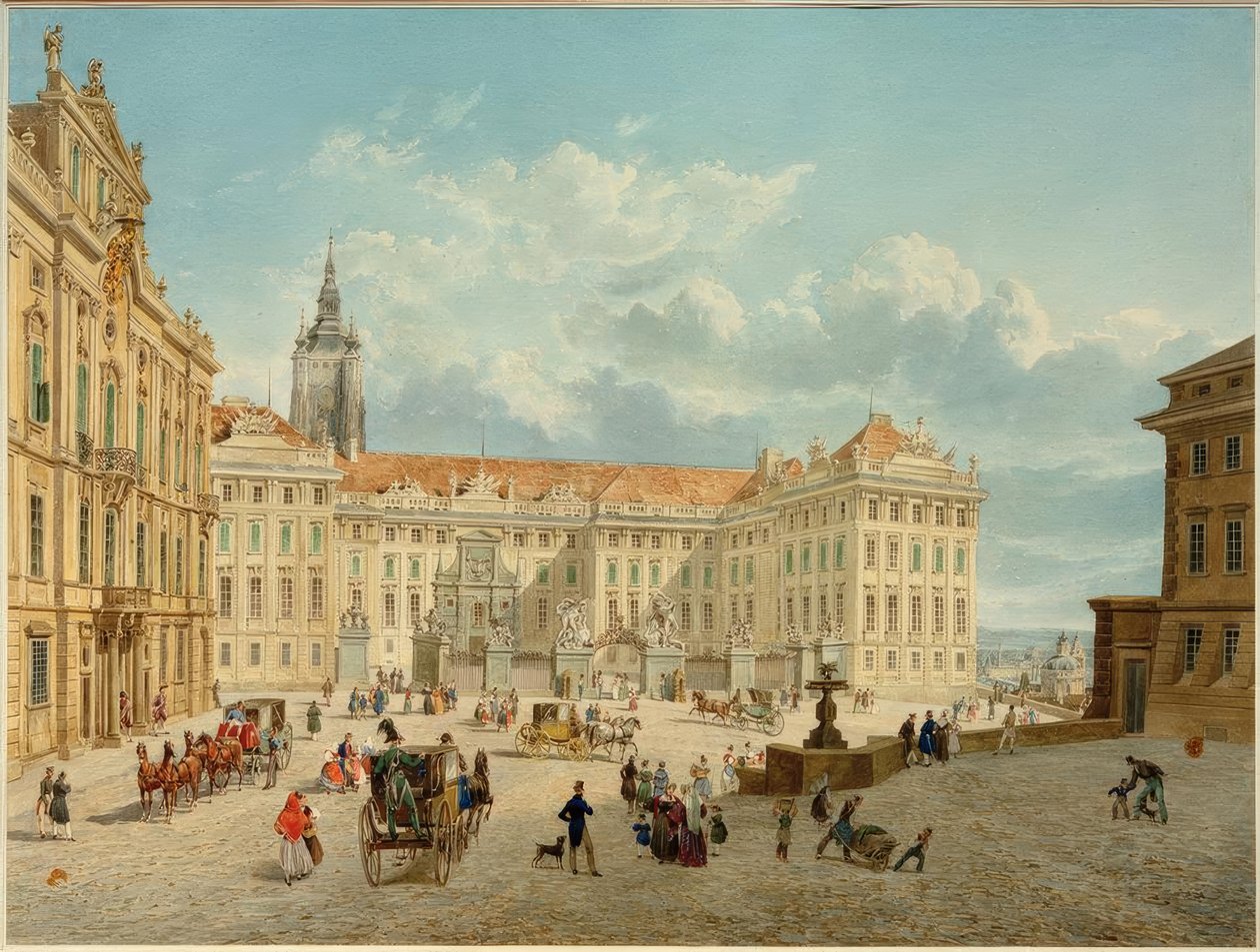Praha / Praha (Böhmen, Tsjekkia), av Eduard Gurk