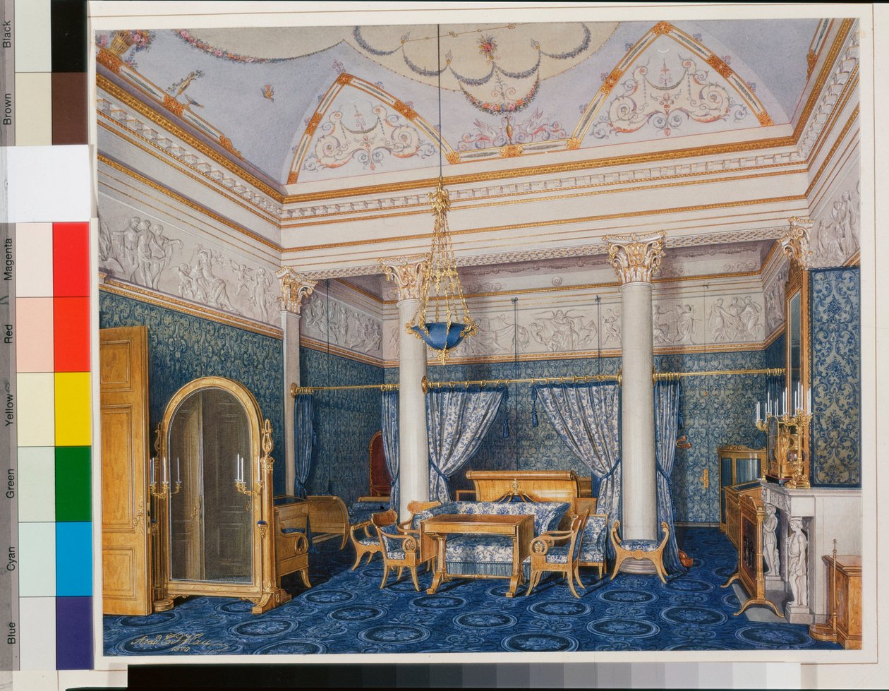 Interiør i vinterpalasset (Palais d