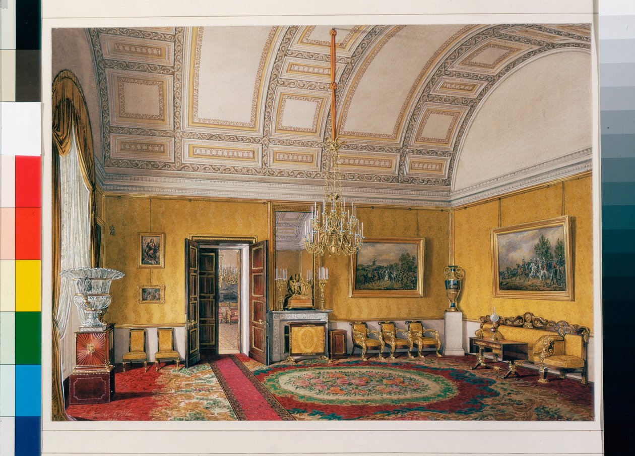 Interiør i vinterpalasset (Palais d