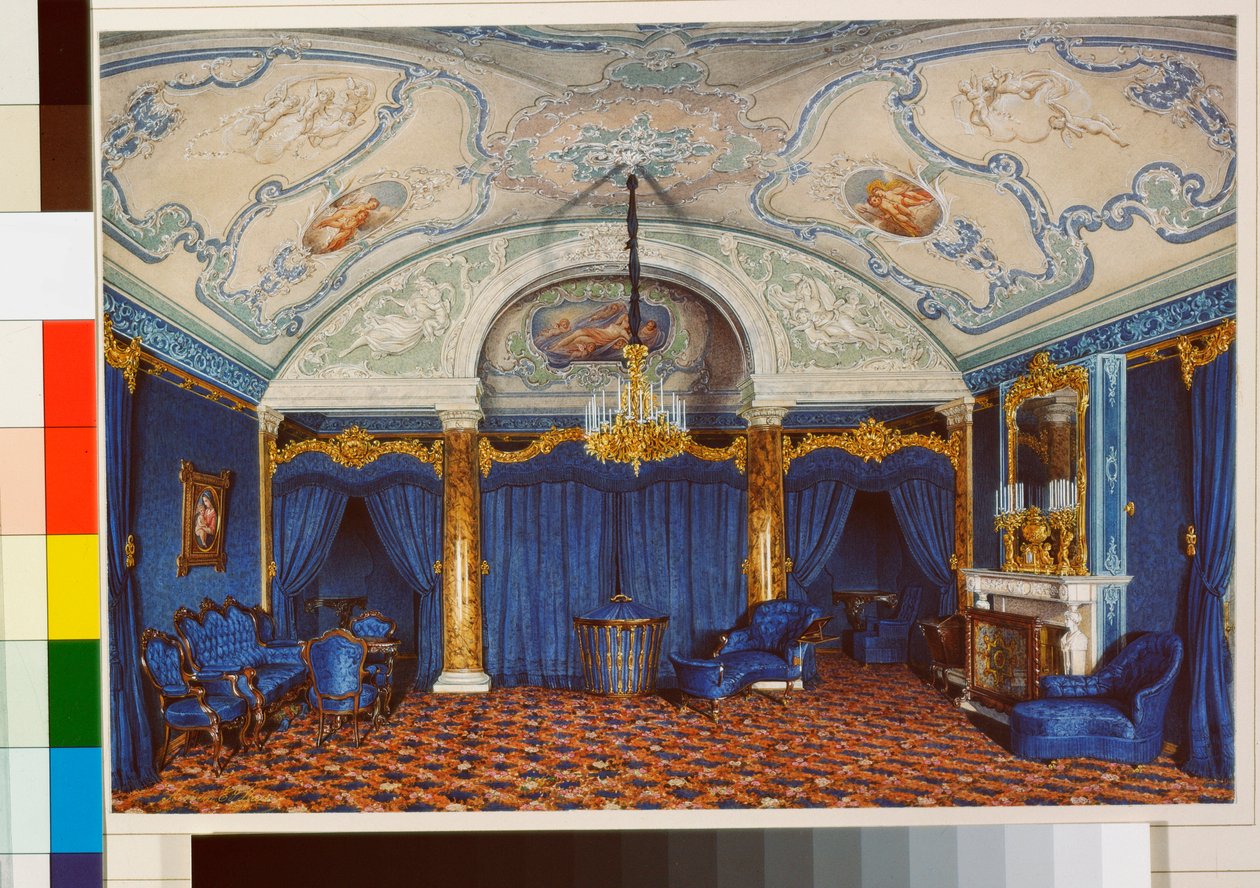 Interiør i vinterpalasset (Palais d