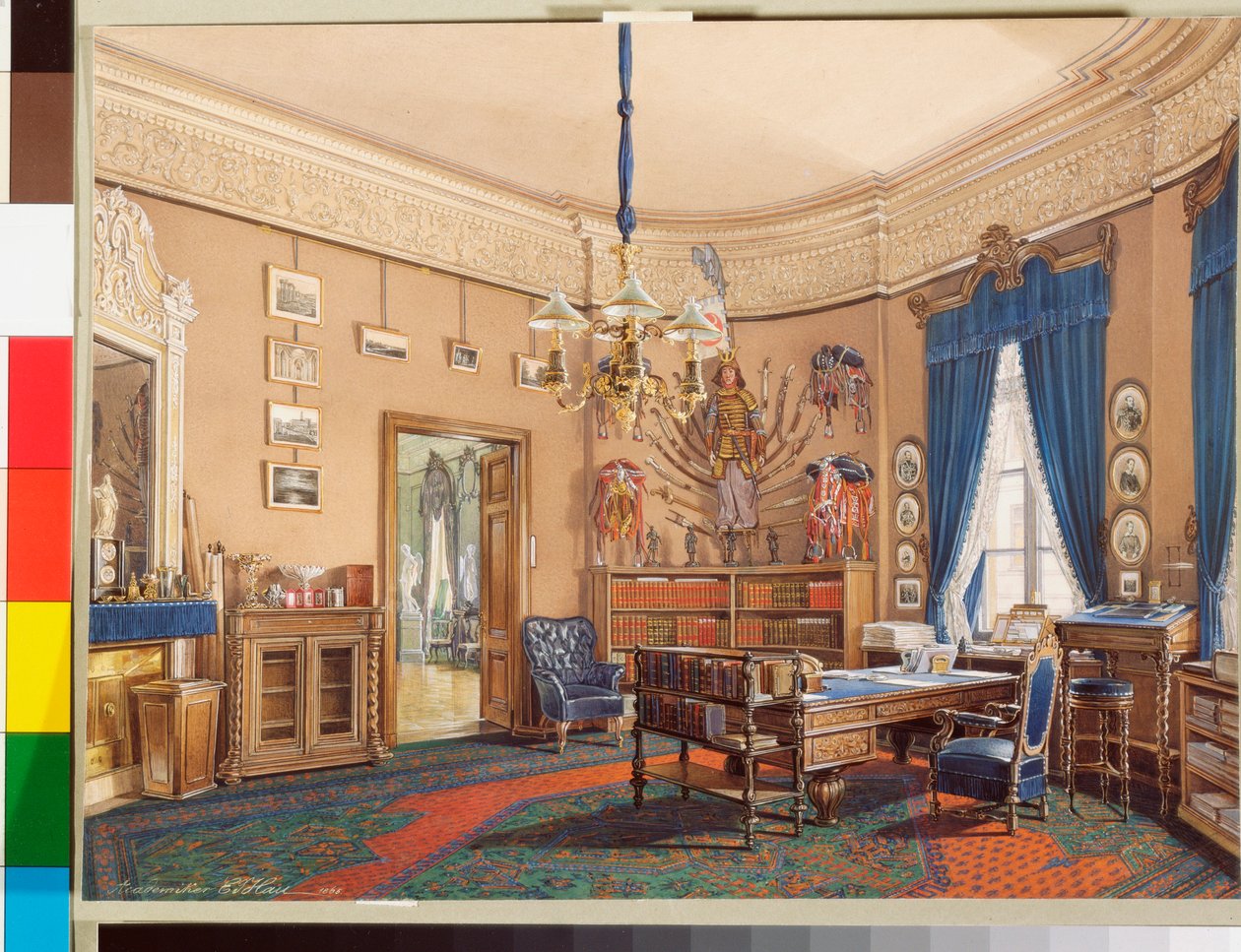 Interiør i vinterpalasset (Palais d