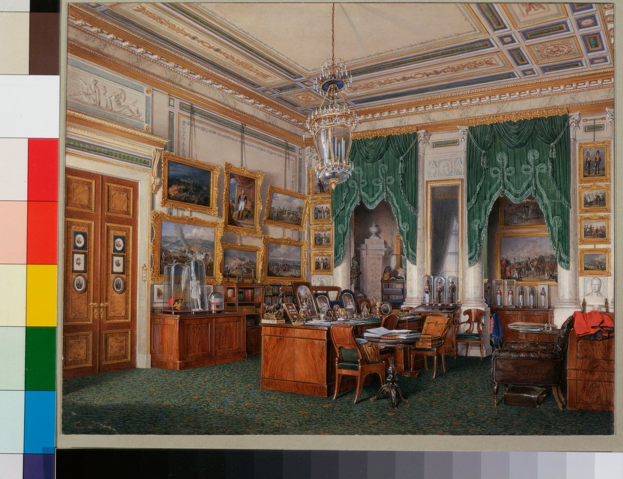 Interiør i vinterpalasset (Palais d