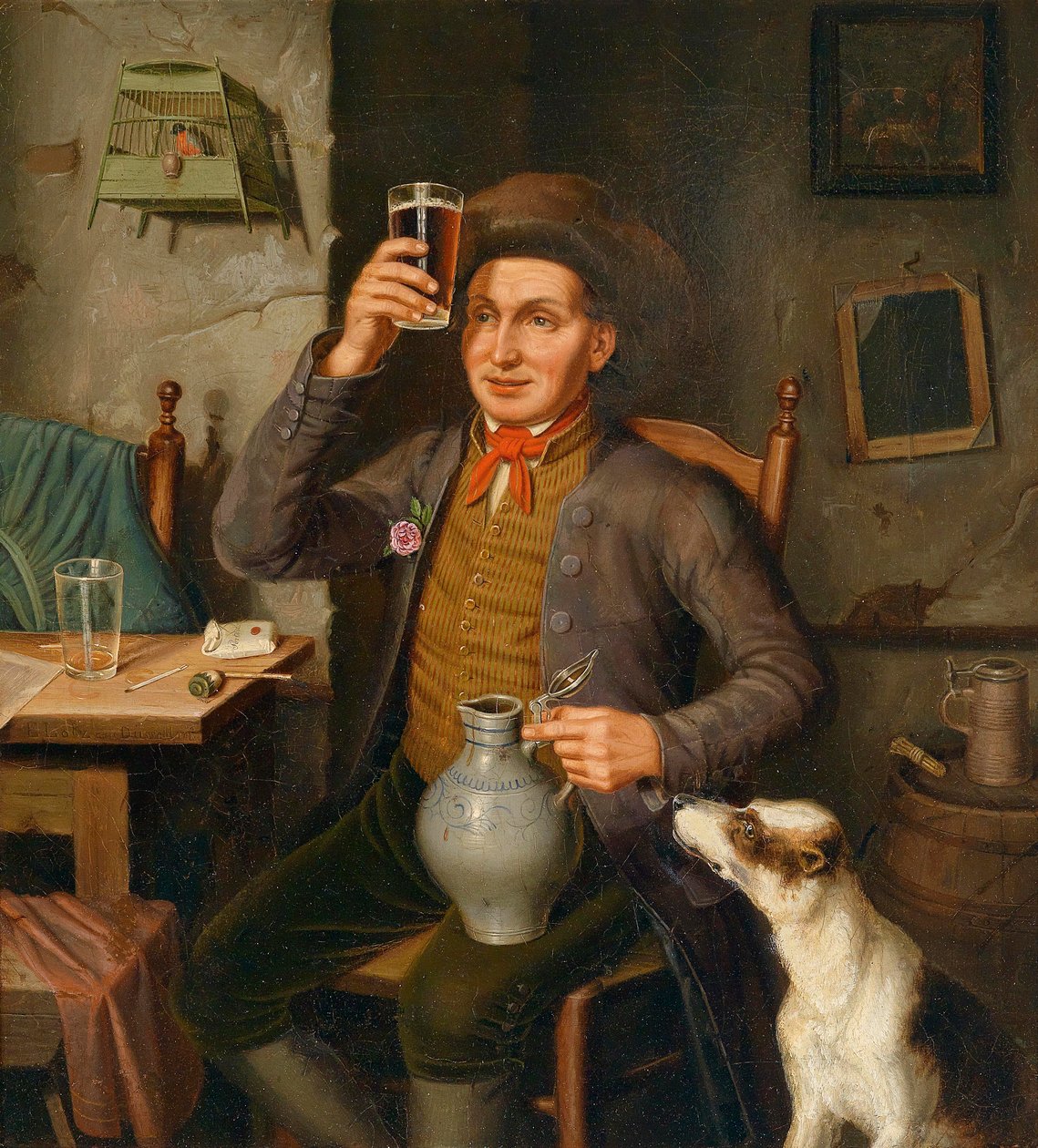 Et godt fall av Eduard Hermann Lotz