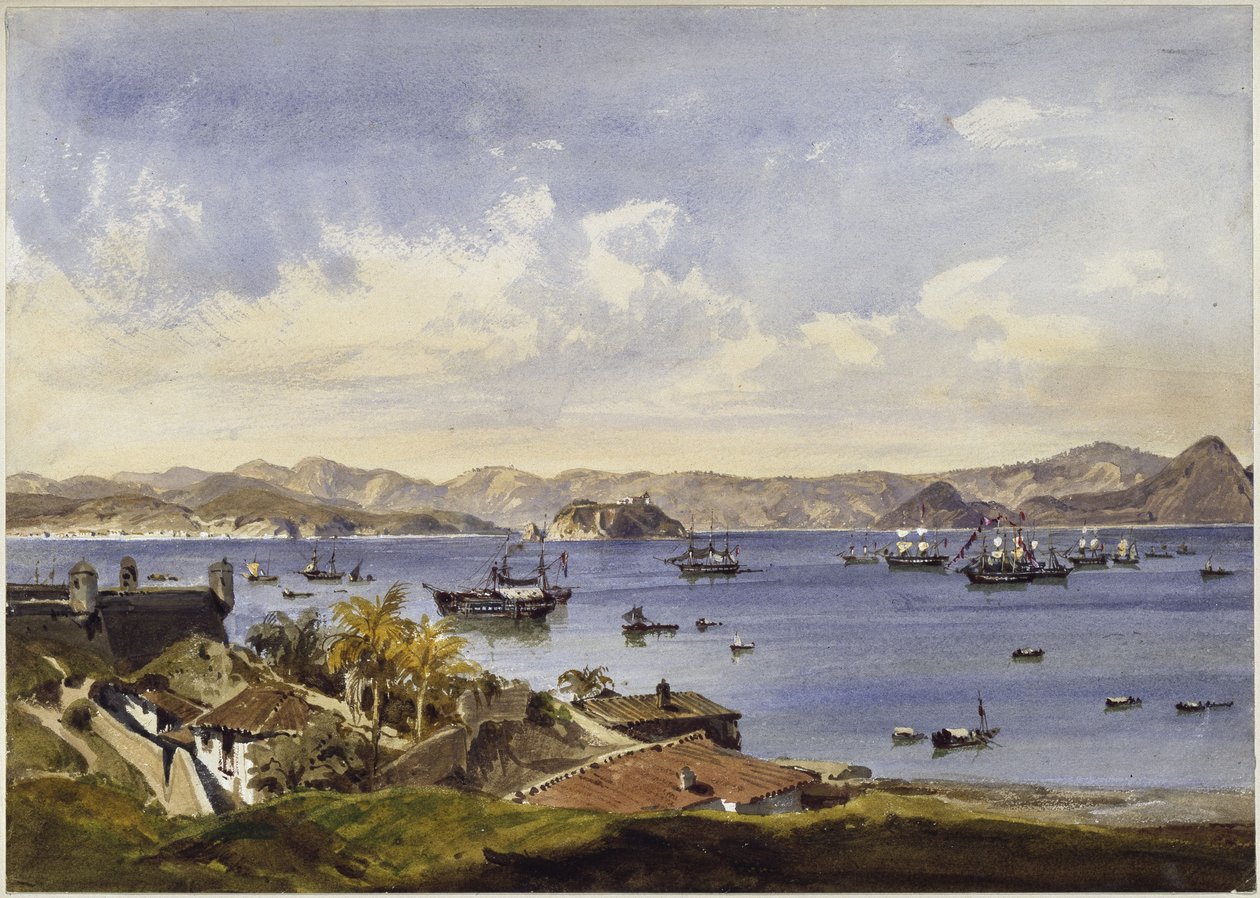 Rio de Janeiros bukt av Eduard Hildebrandt