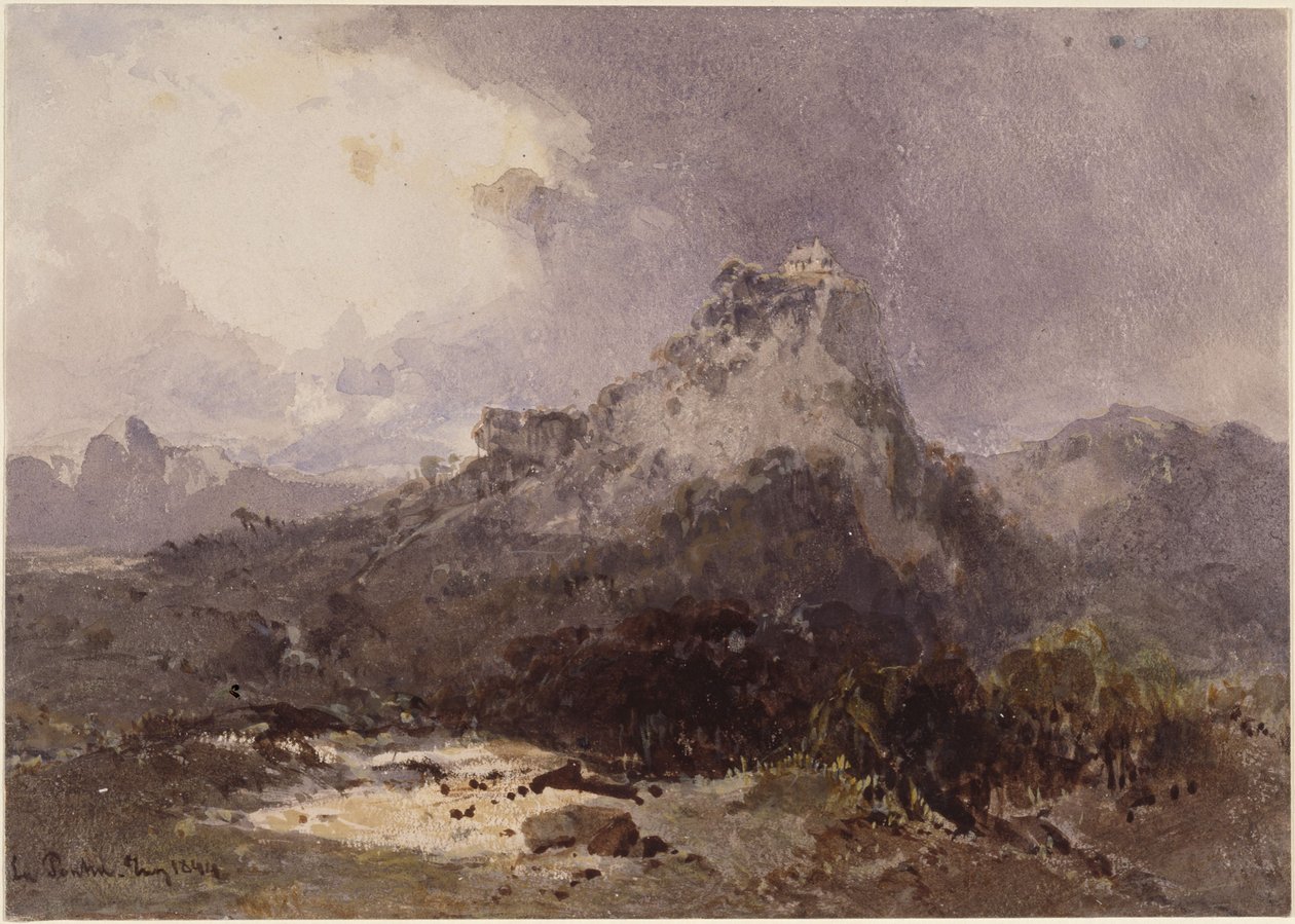 Høyfjellslandskap av Eduard Hildebrandt