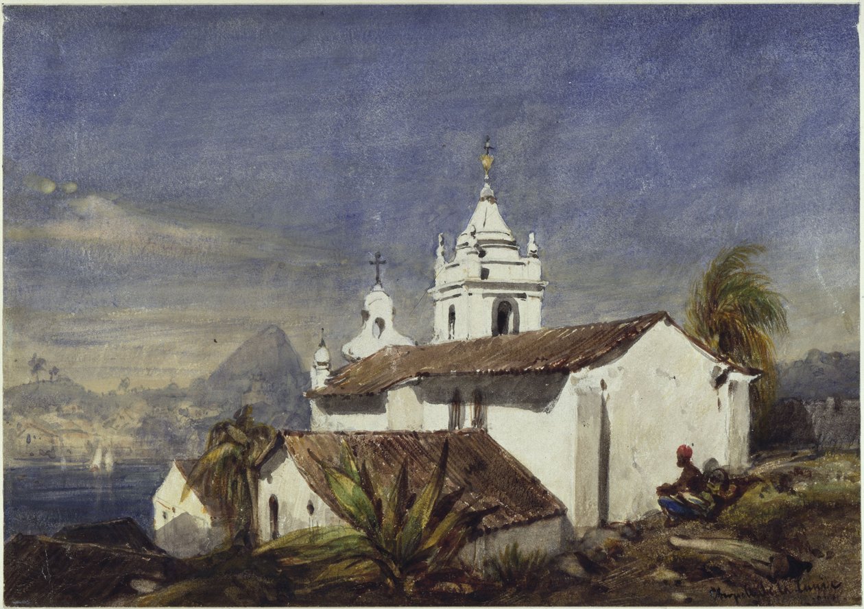 Santa Luzia-kapellet av Eduard Hildebrandt
