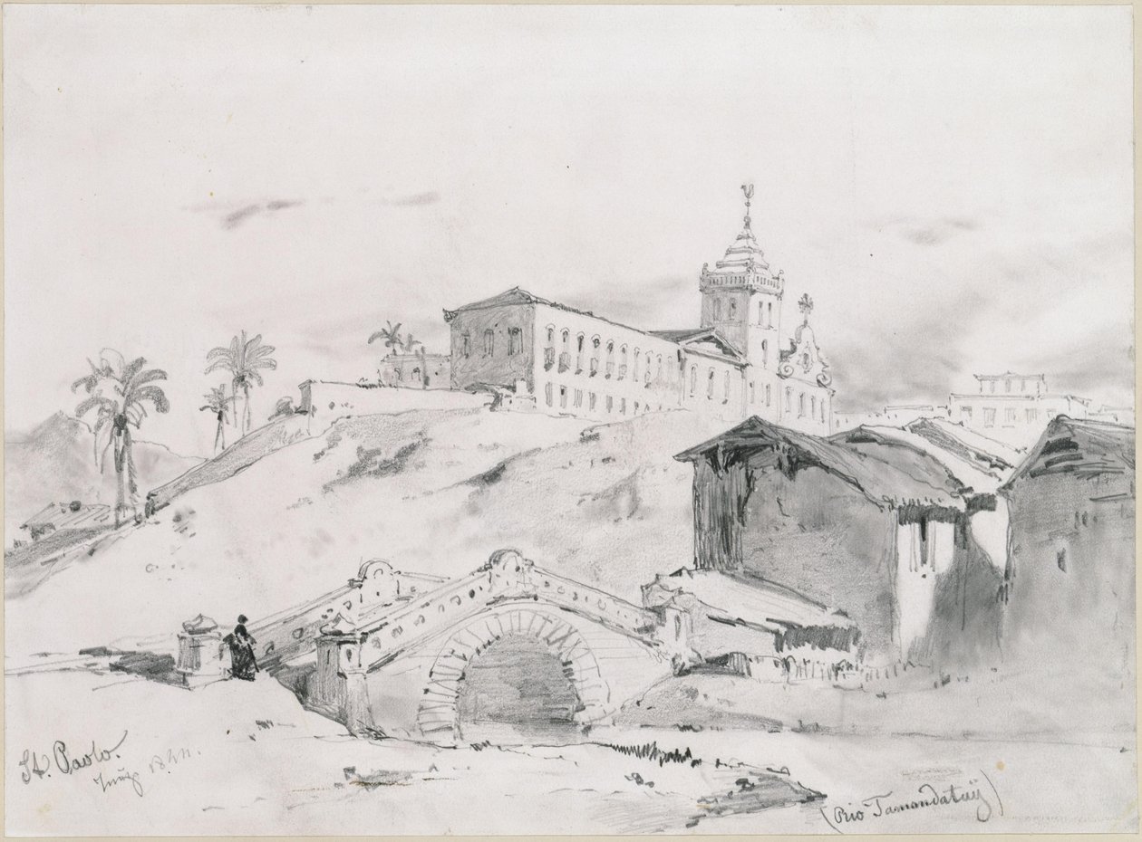 São Paulo, Tamandataí av Eduard Hildebrandt