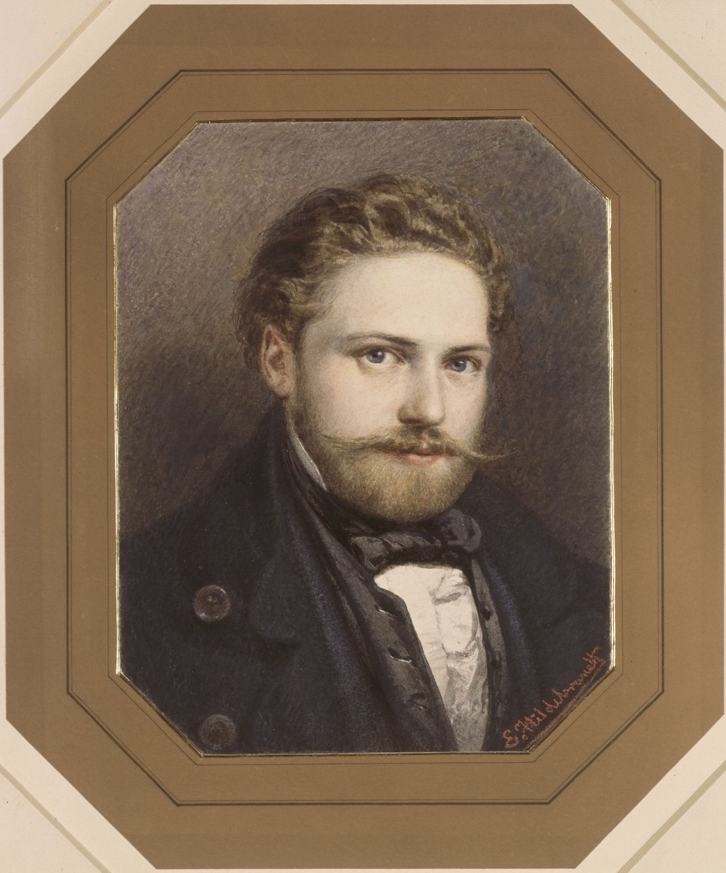 Selvportrett av Eduard Hildebrandt