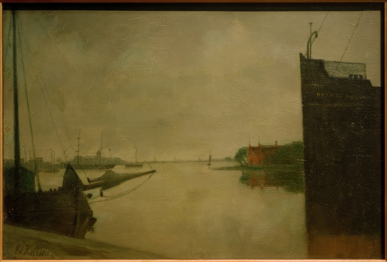 Havnen i Amsterdam av Eduard Karsen