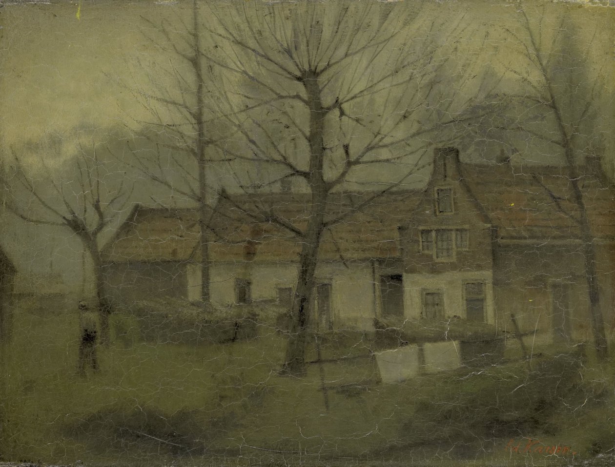 Hus i en landsby av Eduard Karsen