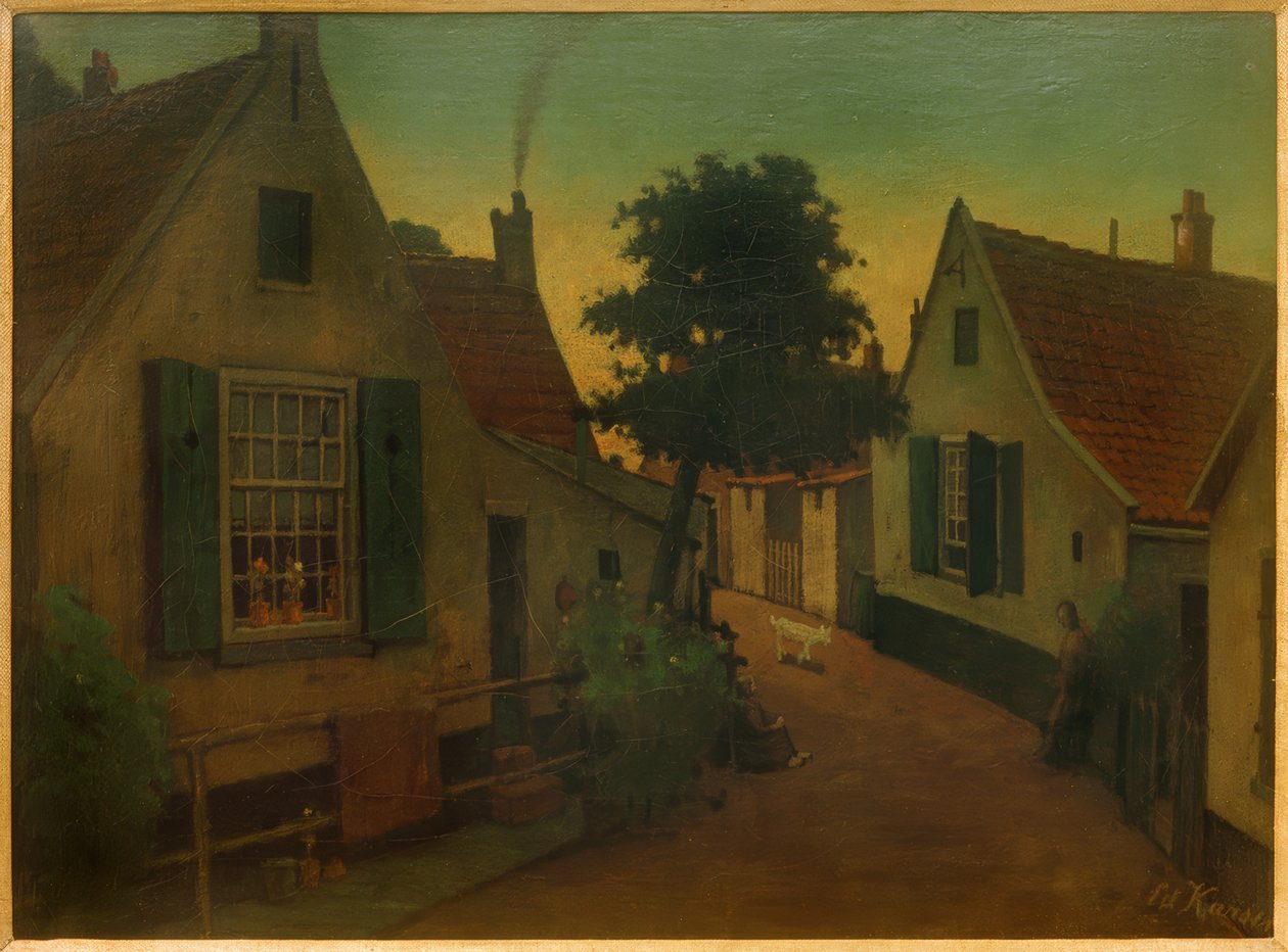 Gate i Domburg av Eduard Karsen
