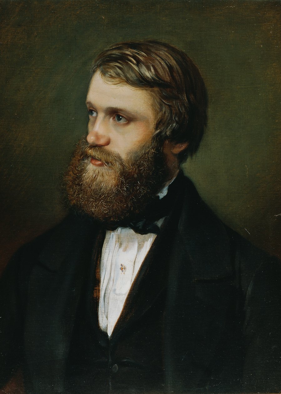 selvportrett av Eduard Ritter von Engerth