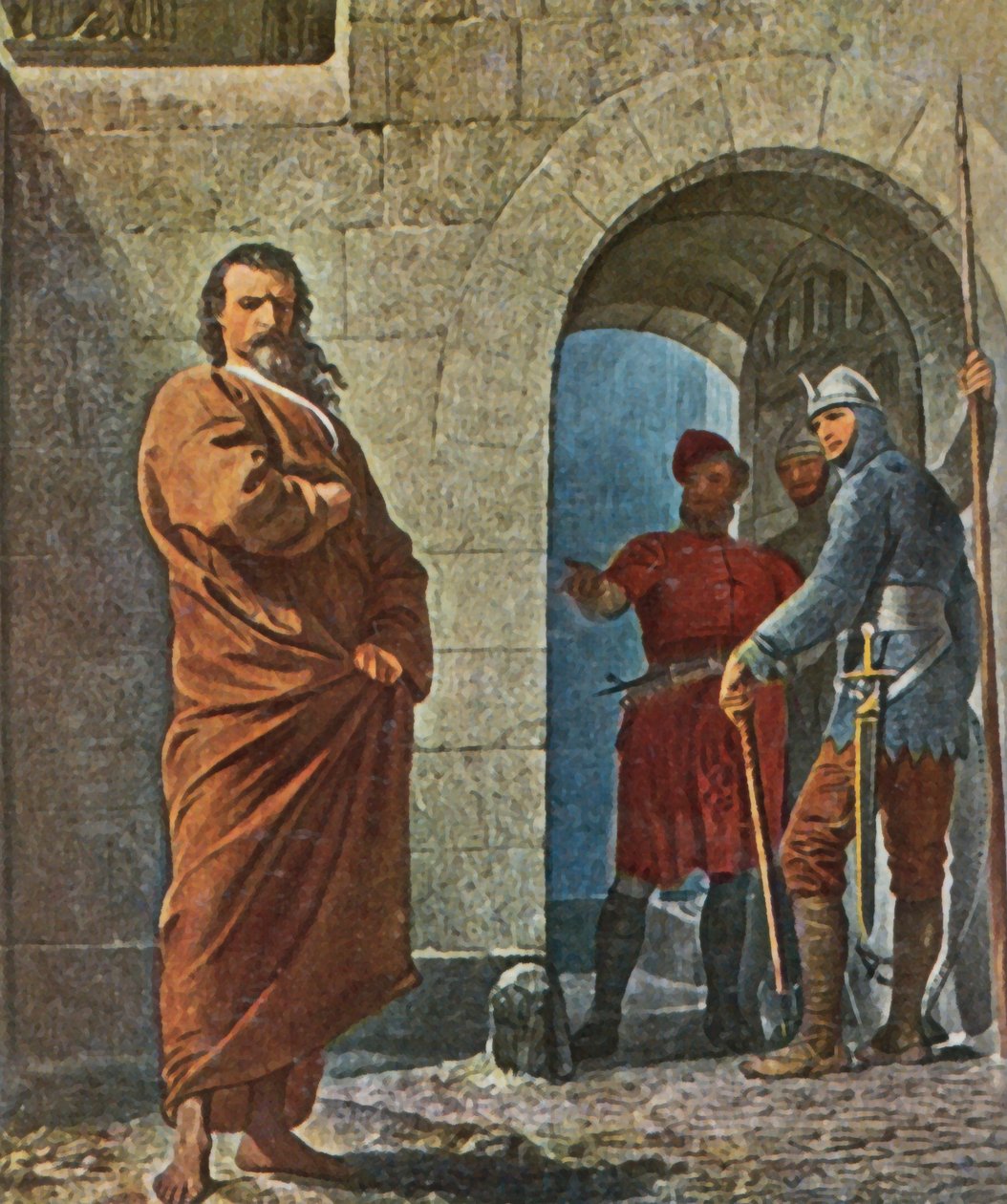 Keiser Henrik IV av Eduard Schwoiser