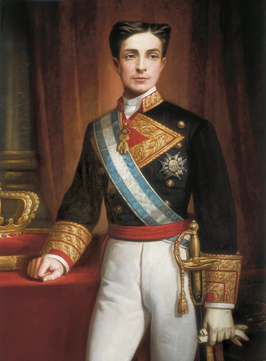 Portrett av Alfonso XII (Alfonso XII av Eduardo Balaca y Canseco